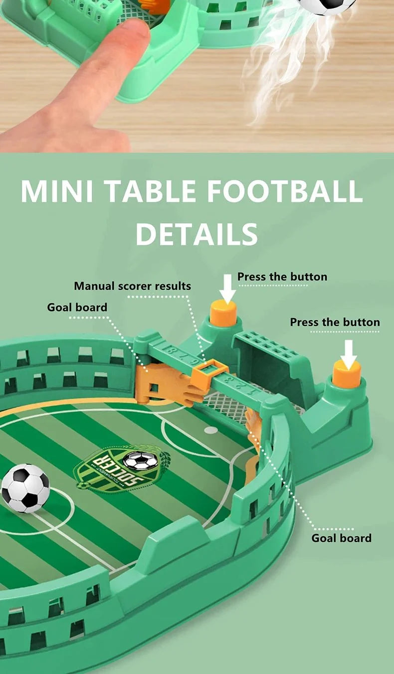 Mini Tabletop Football Game | Interactive Desktop Soccer Toy