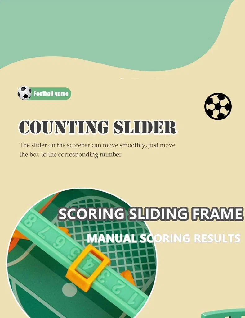 Mini Tabletop Football Game | Interactive Desktop Soccer Toy