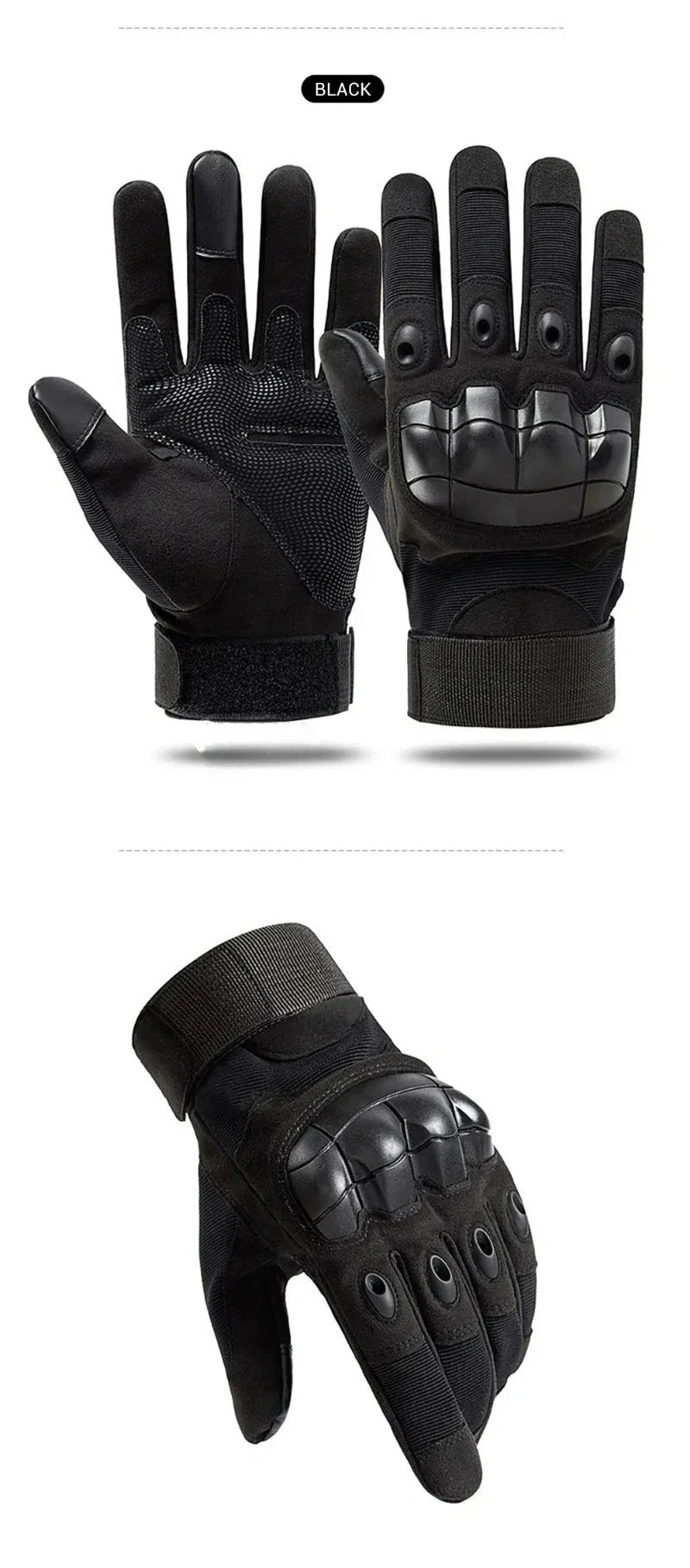 Motorcycle Tactical Gloves | Waterproof Touch Screen Full & Half Finger Options