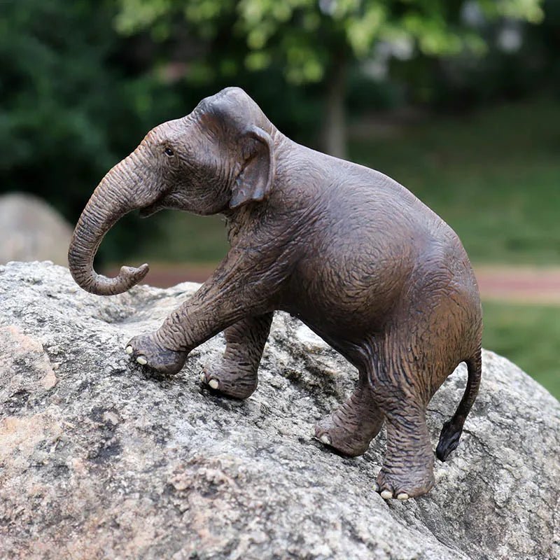 African Elephant Model | Realistic PVC Wildlife Figurine
