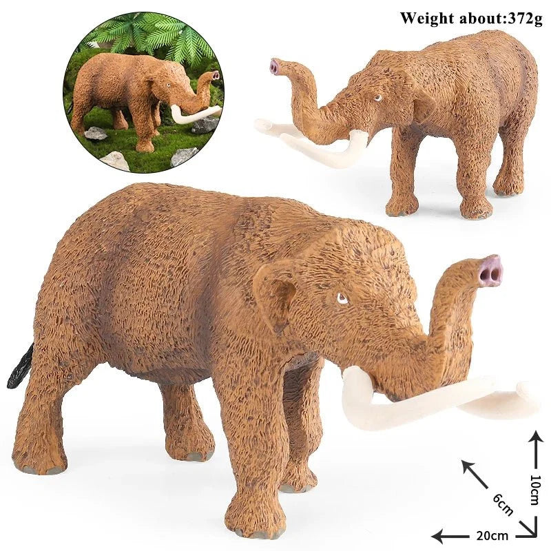 African Elephant Model | Realistic PVC Wildlife Figurine