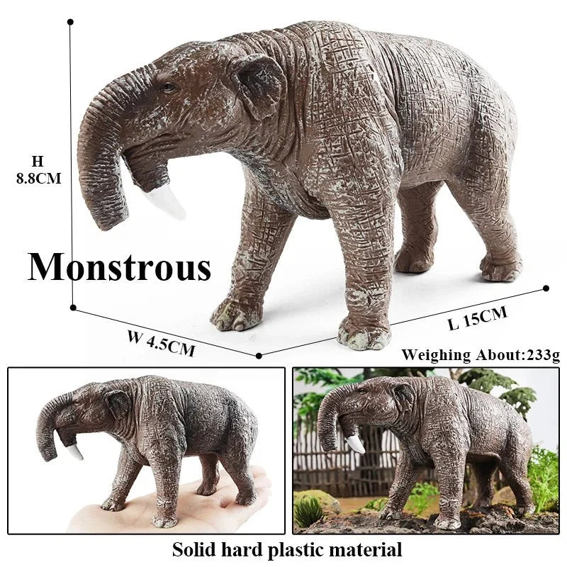 African Elephant Model | Realistic PVC Wildlife Figurine