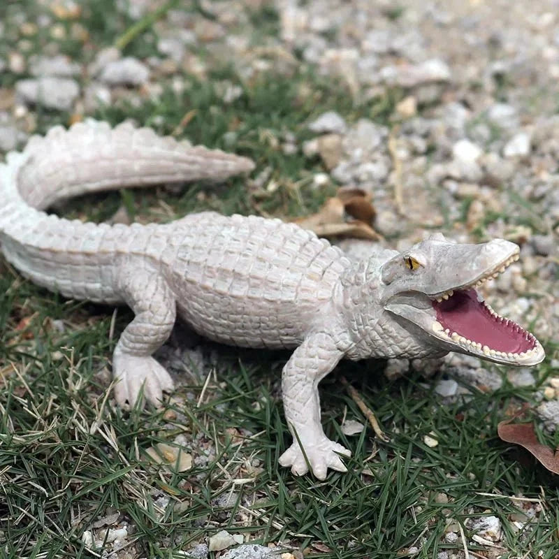 Sarcosuchus Crocodile Action Figure | Hand-Painted Wild Animal Model