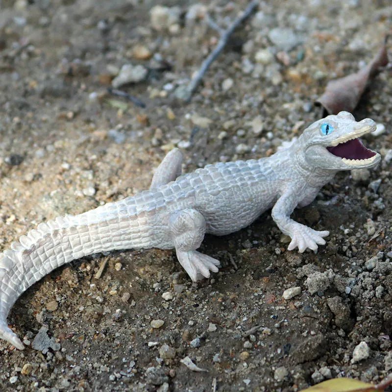 Sarcosuchus Crocodile Action Figure | Hand-Painted Wild Animal Model