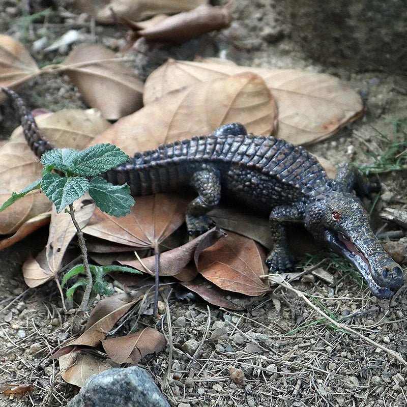 Sarcosuchus Crocodile Action Figure | Hand-Painted Wild Animal Model