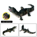 Sarcosuchus Crocodile Action Figure | Hand-Painted Wild Animal Model