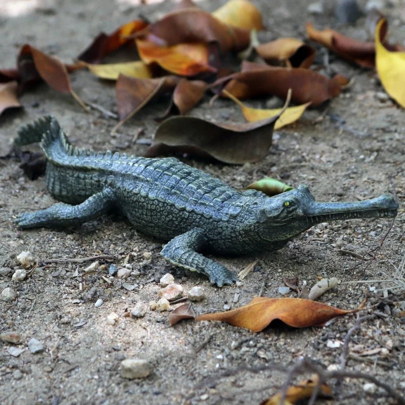 Sarcosuchus Crocodile Action Figure | Hand-Painted Wild Animal Model