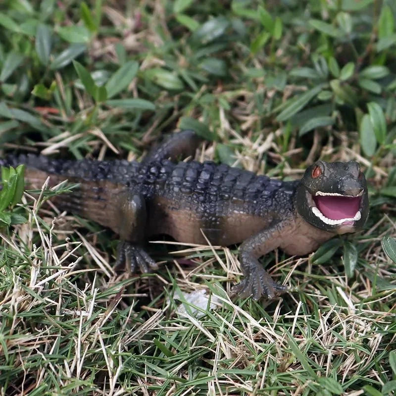 Sarcosuchus Crocodile Action Figure | Hand-Painted Wild Animal Model