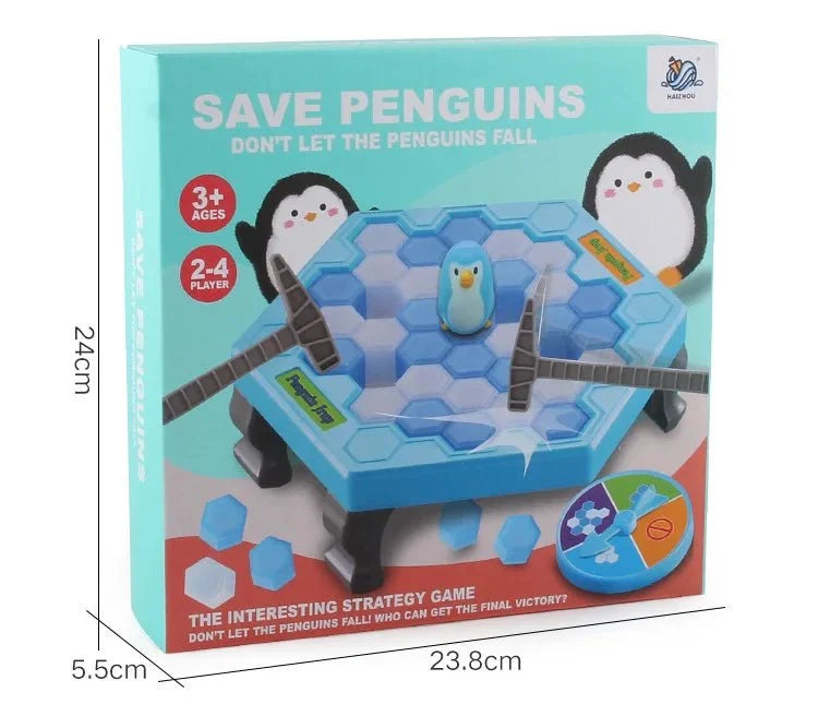 Penguin Breaking Ice Game | Family Puzzle Party Toy