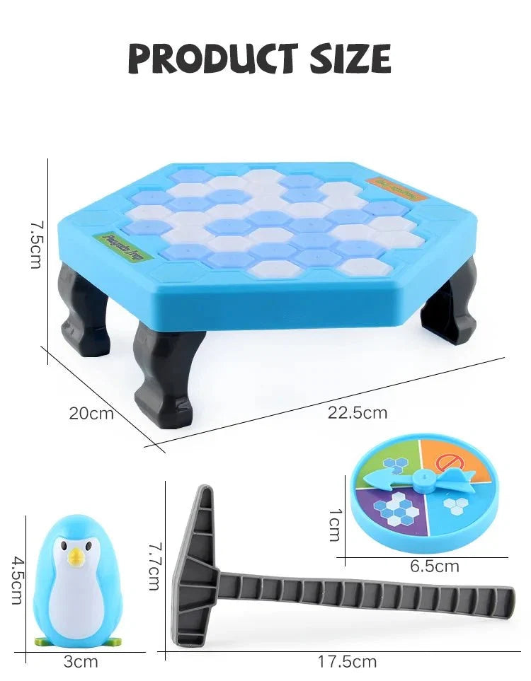 Penguin Breaking Ice Game | Family Puzzle Party Toy