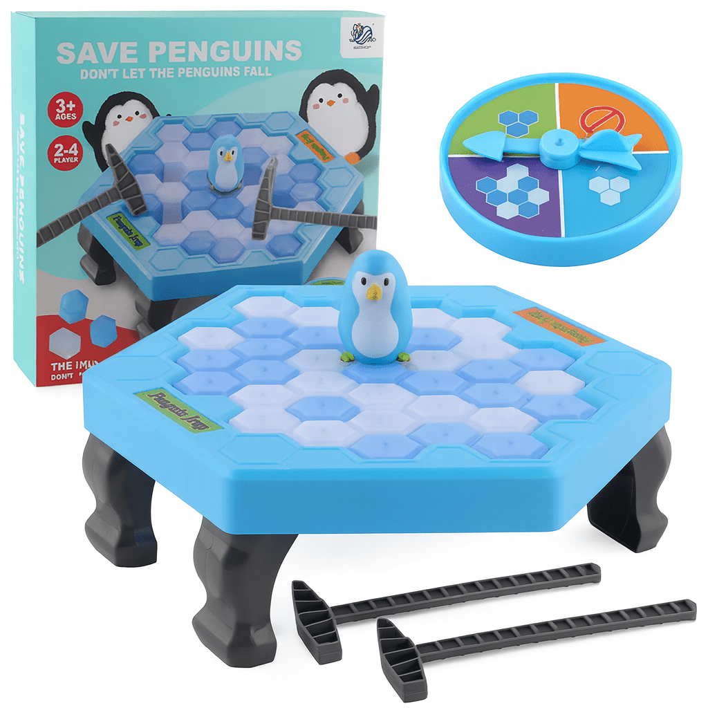 Penguin Breaking Ice Game | Family Puzzle Party Toy