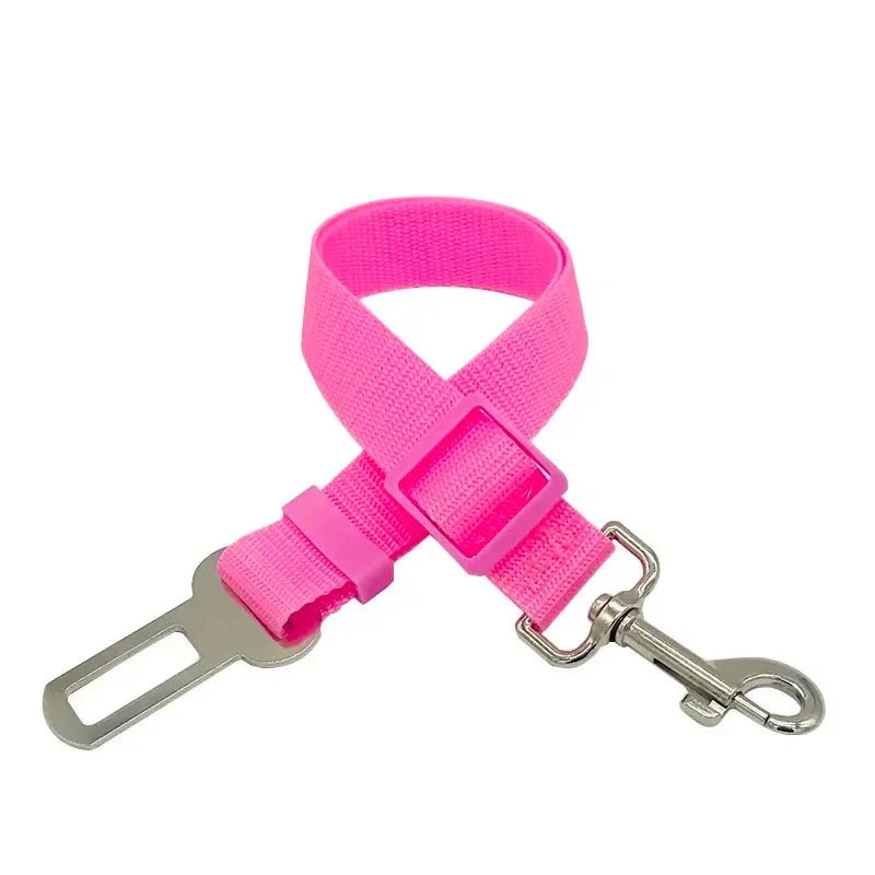 Adjustable Pet Car Seat Belt Harness | Dog and Cat Safety Strap