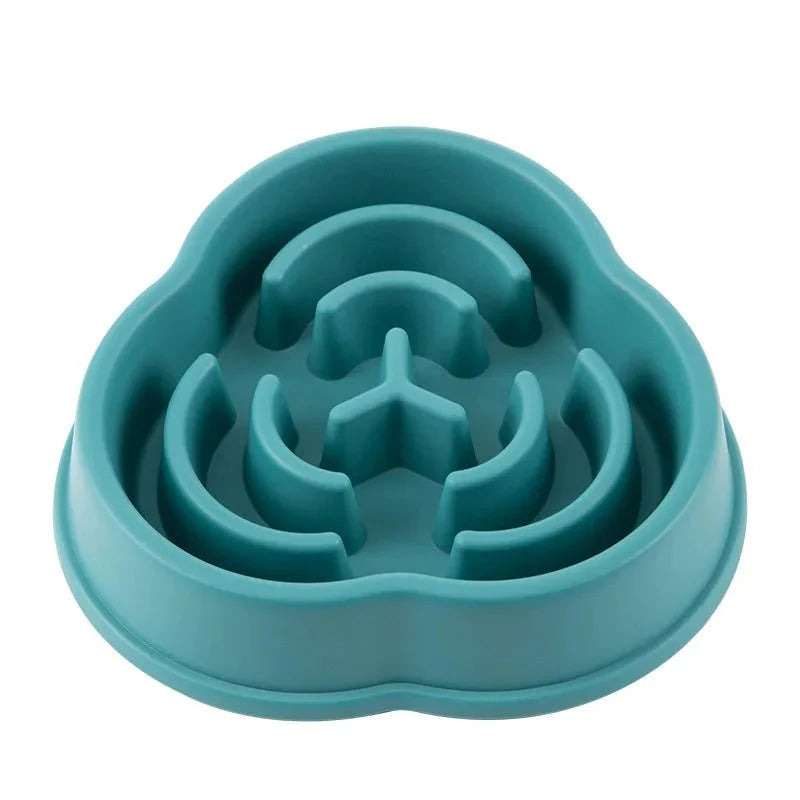 Pet Cat Dog Slow Feeder Bowl | Anti-Choking Non-Slip Maze Feeding Dish