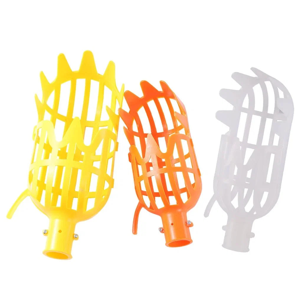 Plastic Fruit Picker Tool | Garden Harvesting Catcher Head for Trees and Orchards