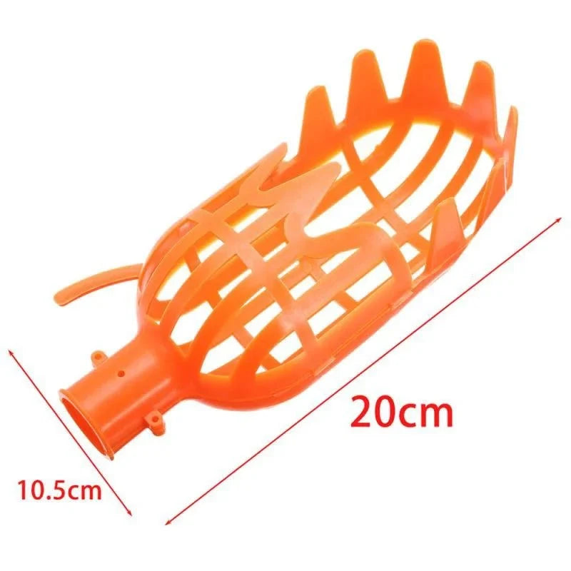 Plastic Fruit Picker Tool | Garden Harvesting Catcher Head for Trees and Orchards