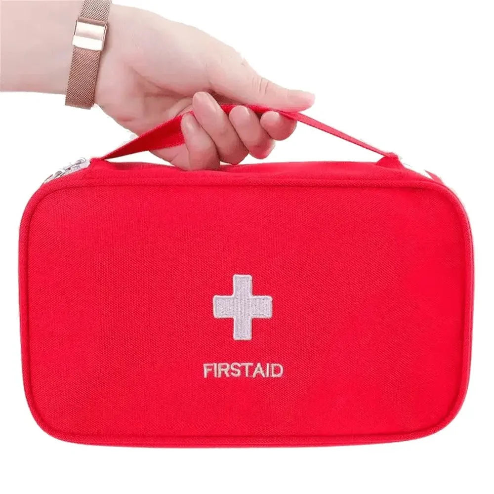 Portable First Aid Kit Bag | Compact Emergency Survival and Medicine Storage Tote