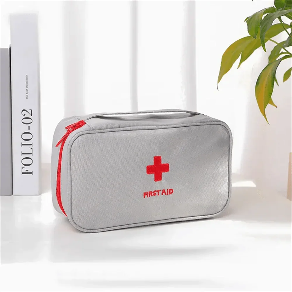 Portable First Aid Kit Bag | Compact Emergency Survival and Medicine Storage Tote