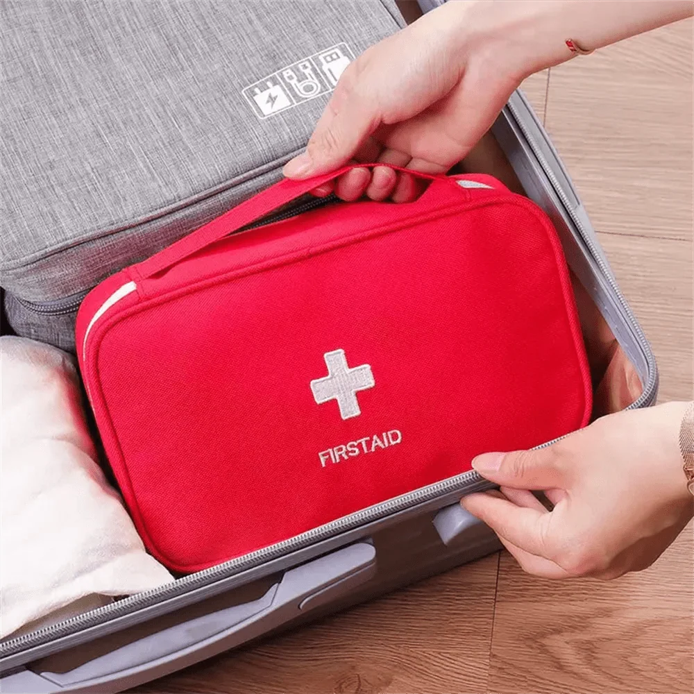 Portable First Aid Kit Bag | Compact Emergency Survival and Medicine Storage Tote