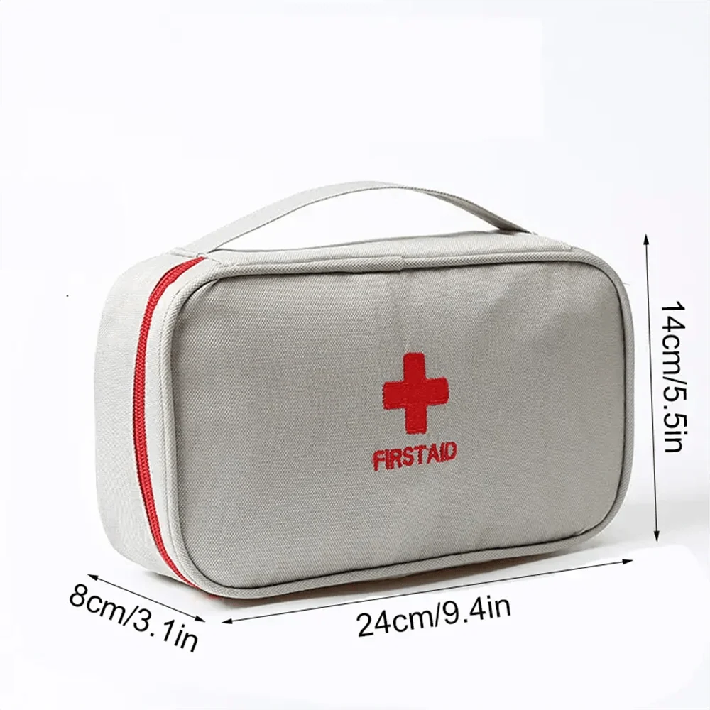 Portable First Aid Kit Bag | Compact Emergency Survival and Medicine Storage Tote
