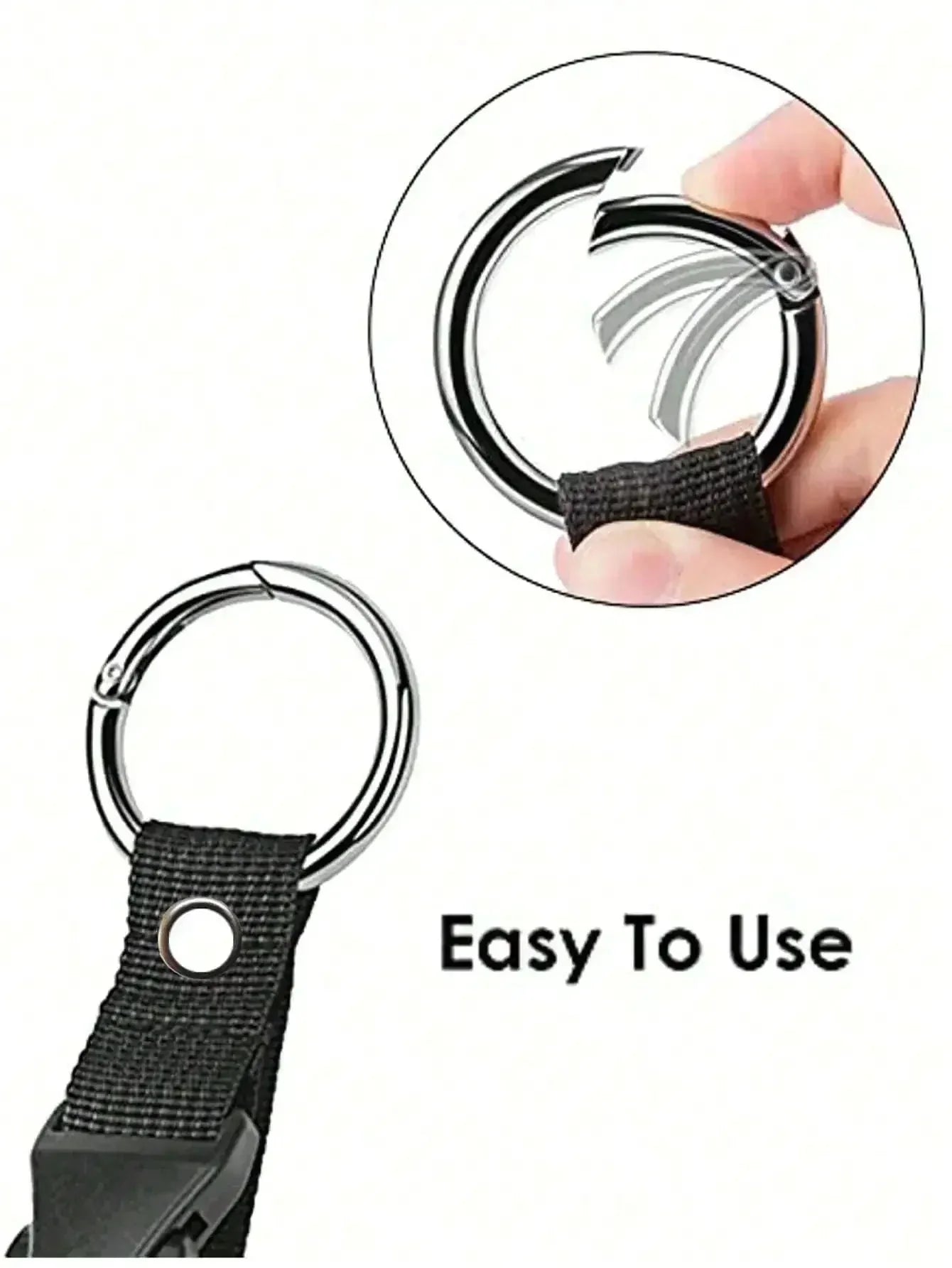 Portable Luggage Strap Holder | Anti-Theft Nylon Bag Gripper