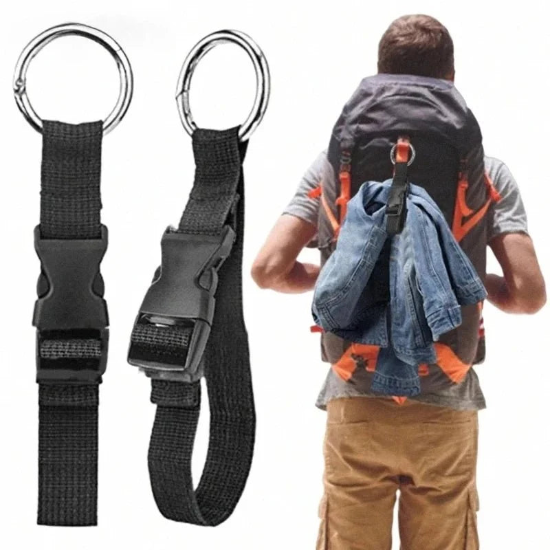 Portable Luggage Strap Holder | Anti-Theft Nylon Bag Gripper