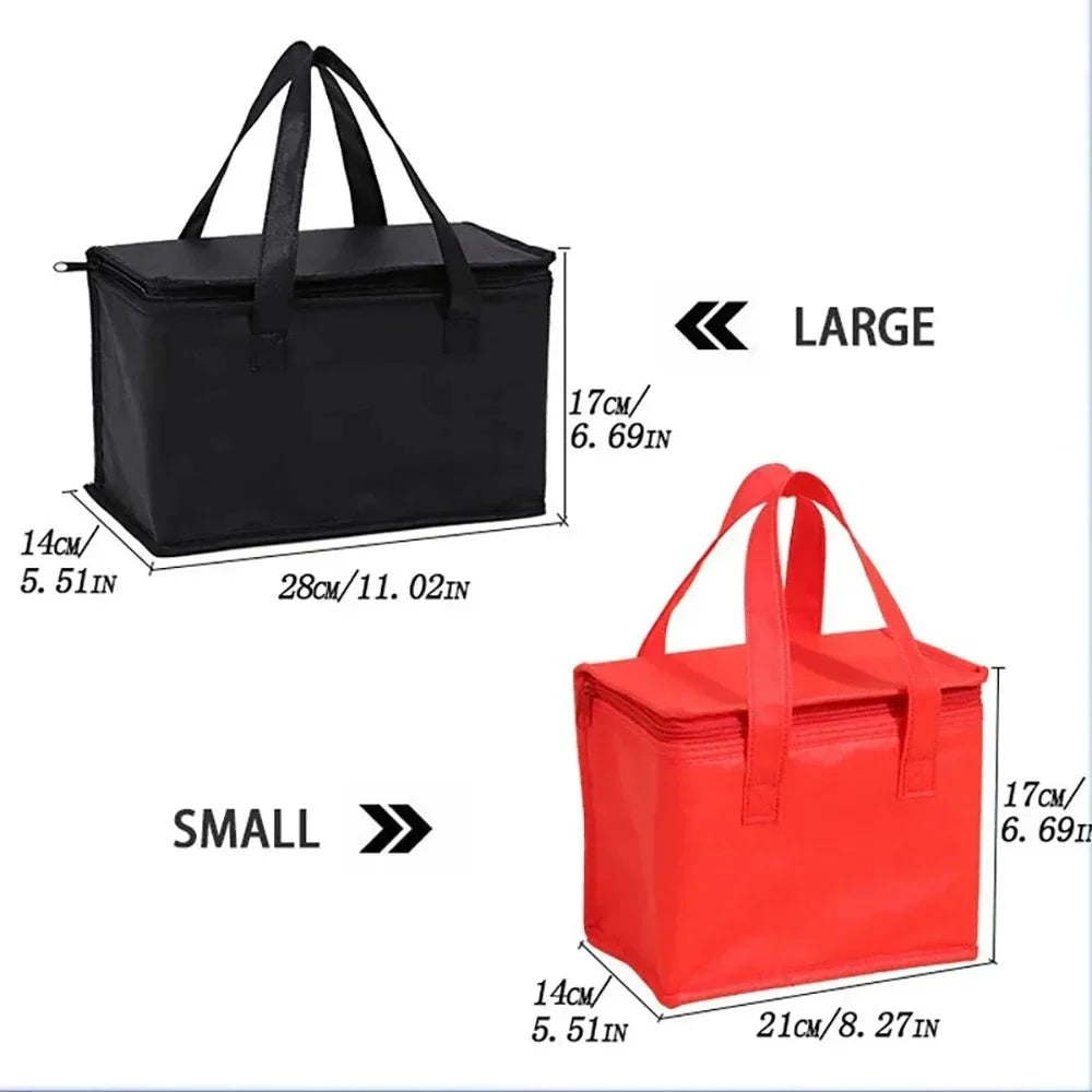 Portable Lunch Cooler Bag | Insulated Thermal Tote for Meals, Groceries, and Picnics