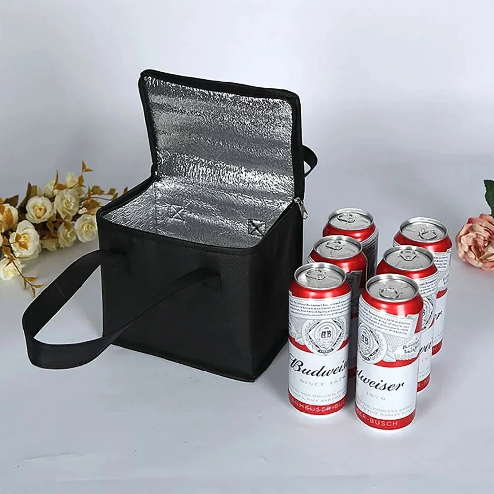 Portable Lunch Cooler Bag | Insulated Thermal Tote for Meals, Groceries, and Picnics