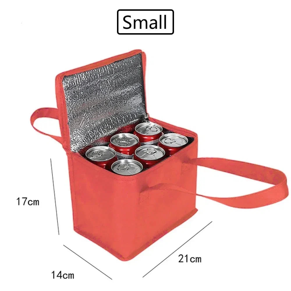 Portable Lunch Cooler Bag | Insulated Thermal Tote for Meals, Groceries, and Picnics