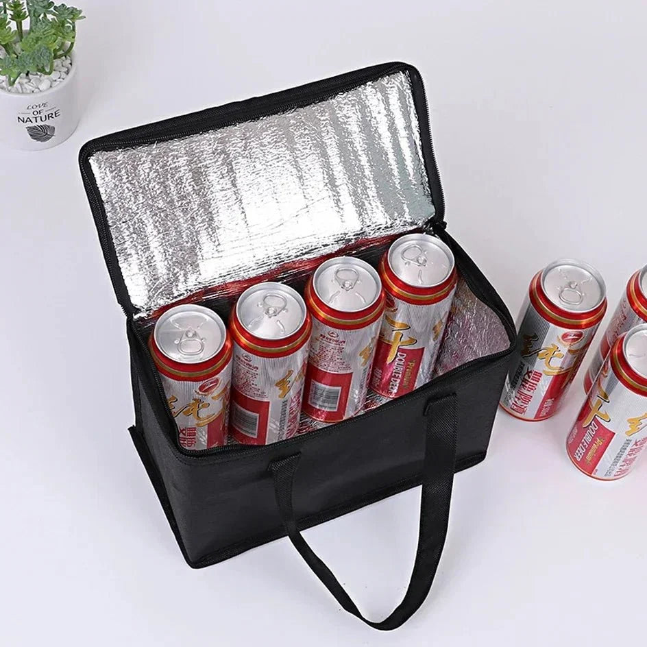 Portable Lunch Cooler Bag | Insulated Thermal Tote for Meals, Groceries, and Picnics