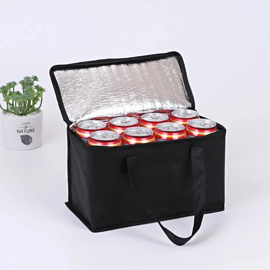 Portable Lunch Cooler Bag | Insulated Thermal Tote for Meals, Groceries, and Picnics