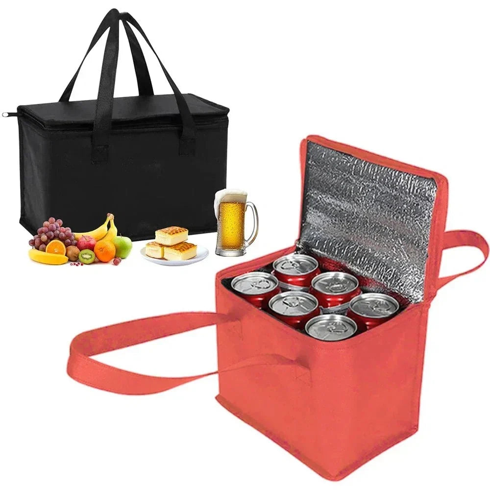 Portable Lunch Cooler Bag | Insulated Thermal Tote for Meals, Groceries, and Picnics