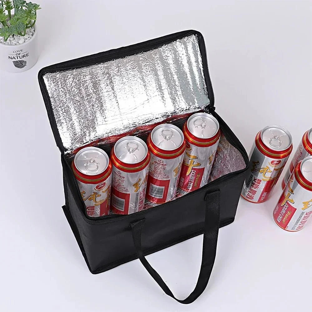 Portable Lunch Cooler Bag | Insulated Thermal Tote for Meals, Groceries, and Picnics