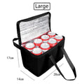 Portable Lunch Cooler Bag | Insulated Thermal Tote for Meals, Groceries, and Picnics