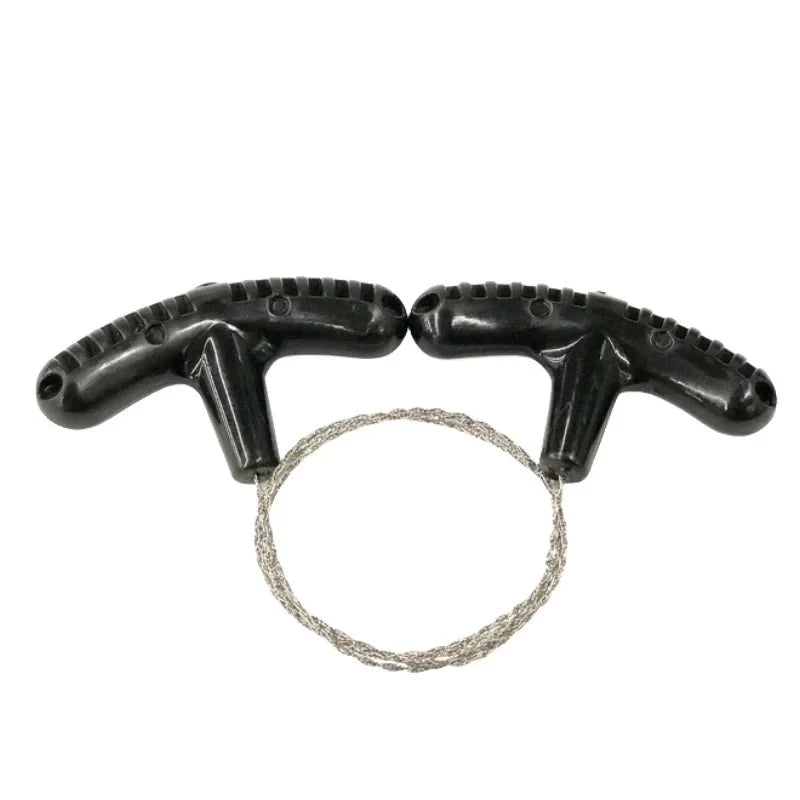 Portable Steel Wire Saw | Outdoor Survival Cutting Tool