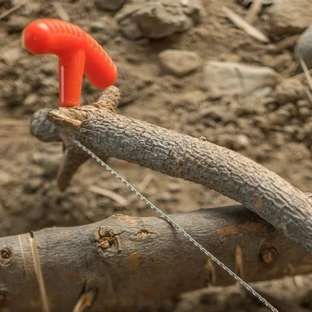 Portable Steel Wire Saw | Outdoor Survival Cutting Tool