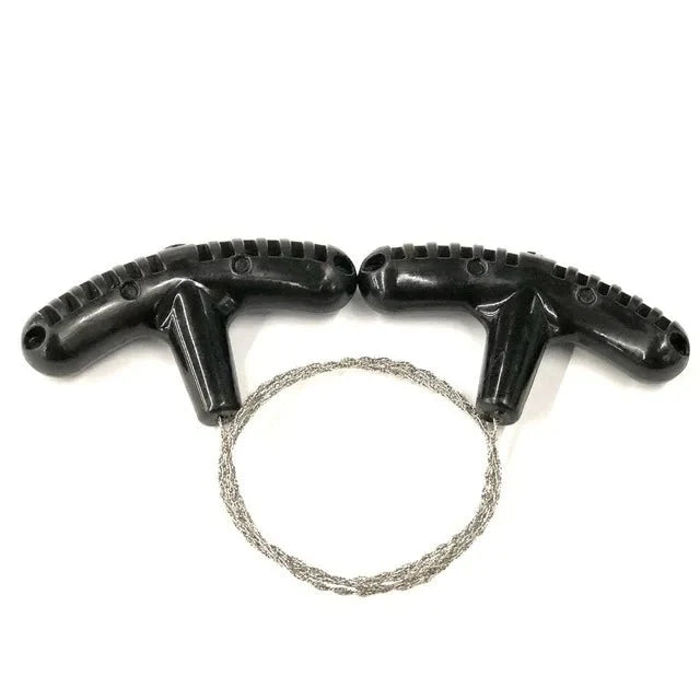 Portable Steel Wire Saw | Outdoor Survival Cutting Tool