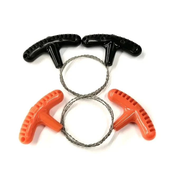 Portable Steel Wire Saw | Outdoor Survival Cutting Tool