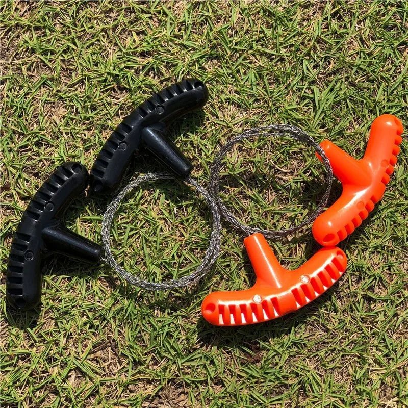 Portable Steel Wire Saw | Outdoor Survival Cutting Tool