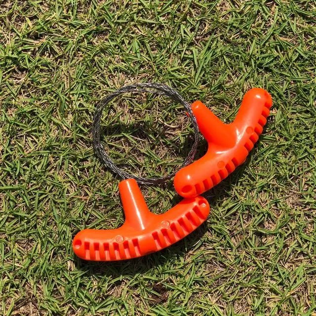 Portable Steel Wire Saw | Outdoor Survival Cutting Tool