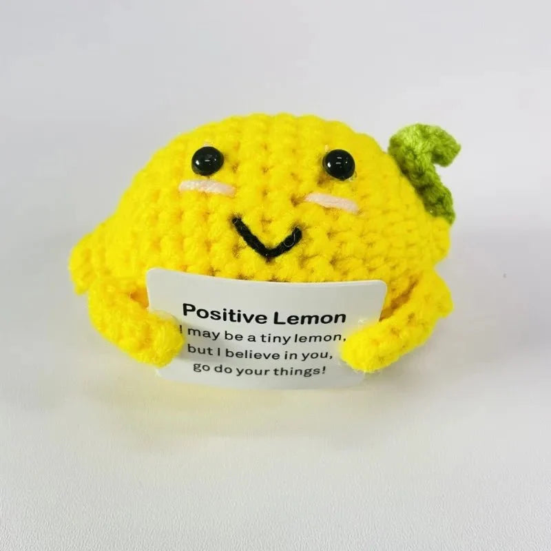 Mini Handmade Potato Hug Doll | Positive Energy Plush with Card