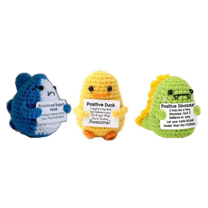 Mini Handmade Potato Hug Doll | Positive Energy Plush with Card