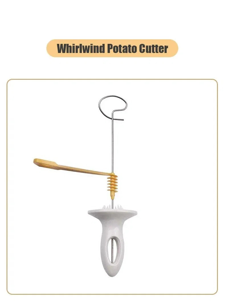 Spiral Potato Cutter | Easy Twist Slicer for Curly Fries and Vegetable Spirals