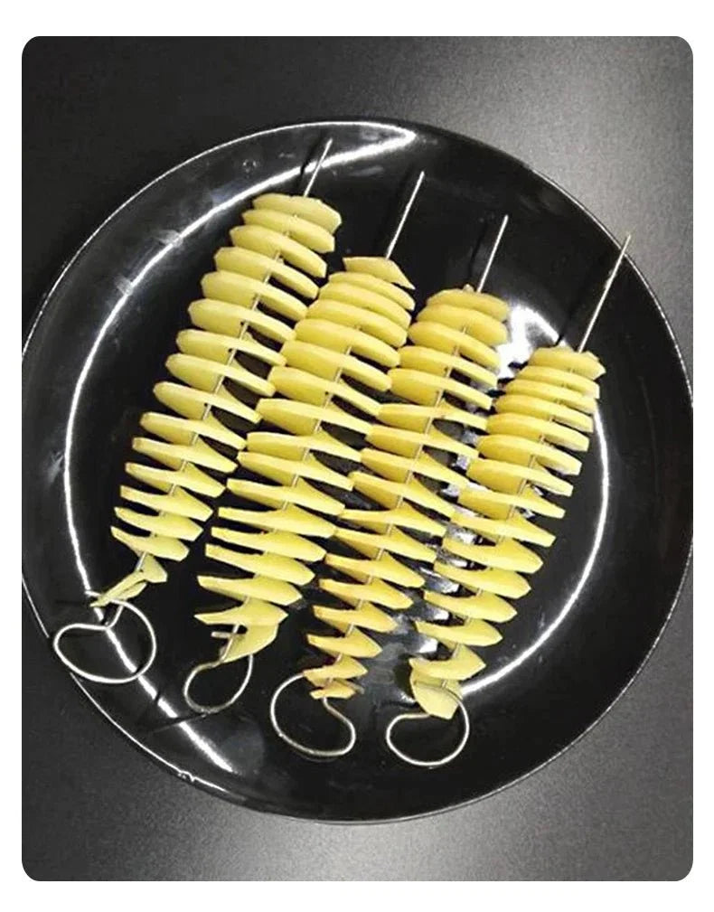 Spiral Potato Cutter | Easy Twist Slicer for Curly Fries and Vegetable Spirals
