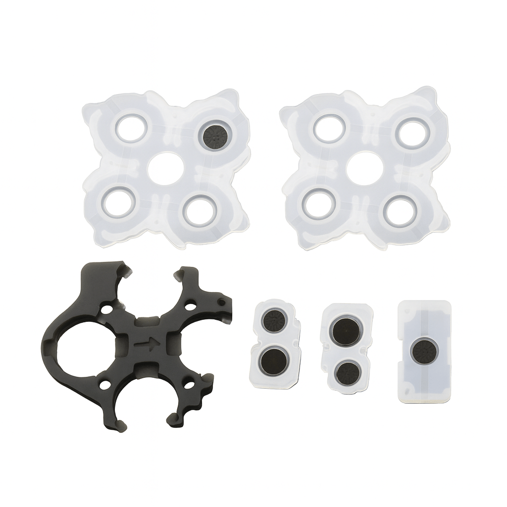 PS5 Silicone Conductive Rubber Button Pad Set | Replacement Keypads for PS5 Controller BDM-020 V1 V2