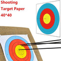 PVC Archery Target Sheets 40x40 cm | High-Visibility Shooting Targets