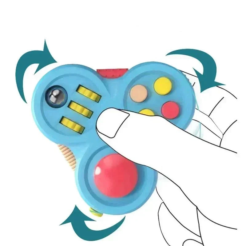 Rotating Magic Bean Fidget Toy | Stress Relief & Educational Puzzle