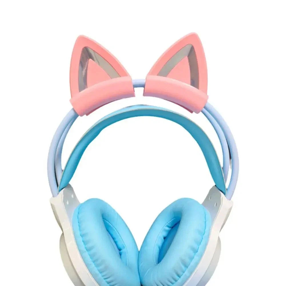 Cat Ear Headphone Decor | Silicone Clip-On Gamer Accessory
