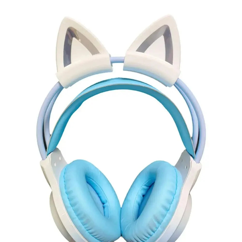 Cat Ear Headphone Decor | Silicone Clip-On Gamer Accessory