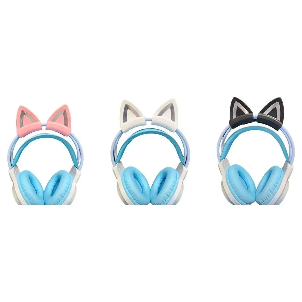 Cat Ear Headphone Decor | Silicone Clip-On Gamer Accessory