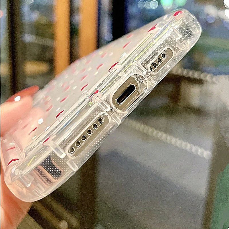 Small Flower Stars Soft TPU Phone Case | Transparent Airbag Protective Cover